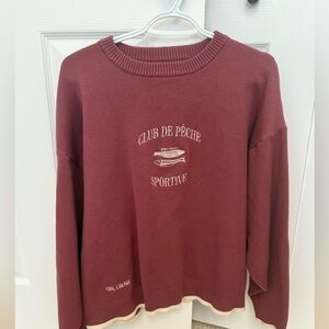 Club de peche sweater girlcrush